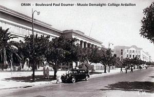 Oran - Boulevard Paul Doumer - Musee Demaeght et College Ardaillon